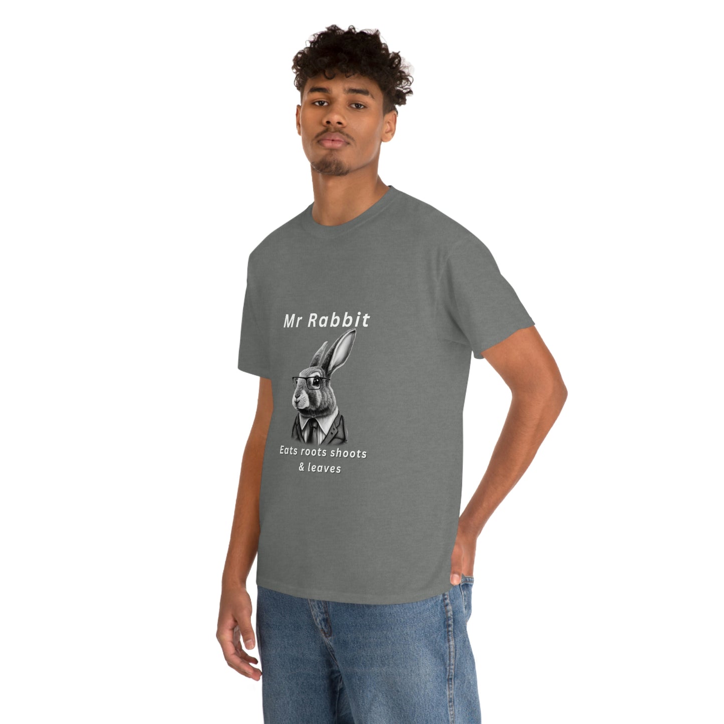 Mr Rabbit Unisex Heavy Cotton Tee