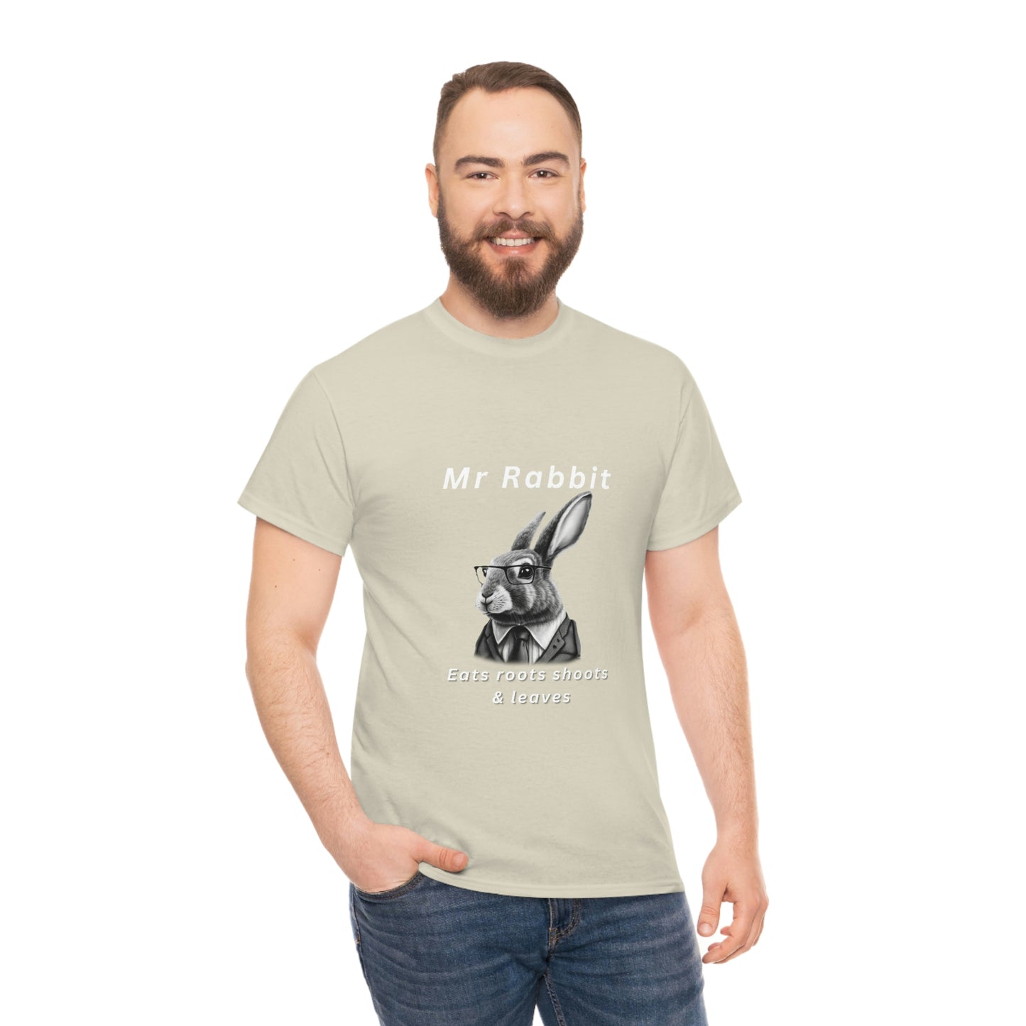 Mr Rabbit Unisex Heavy Cotton Tee