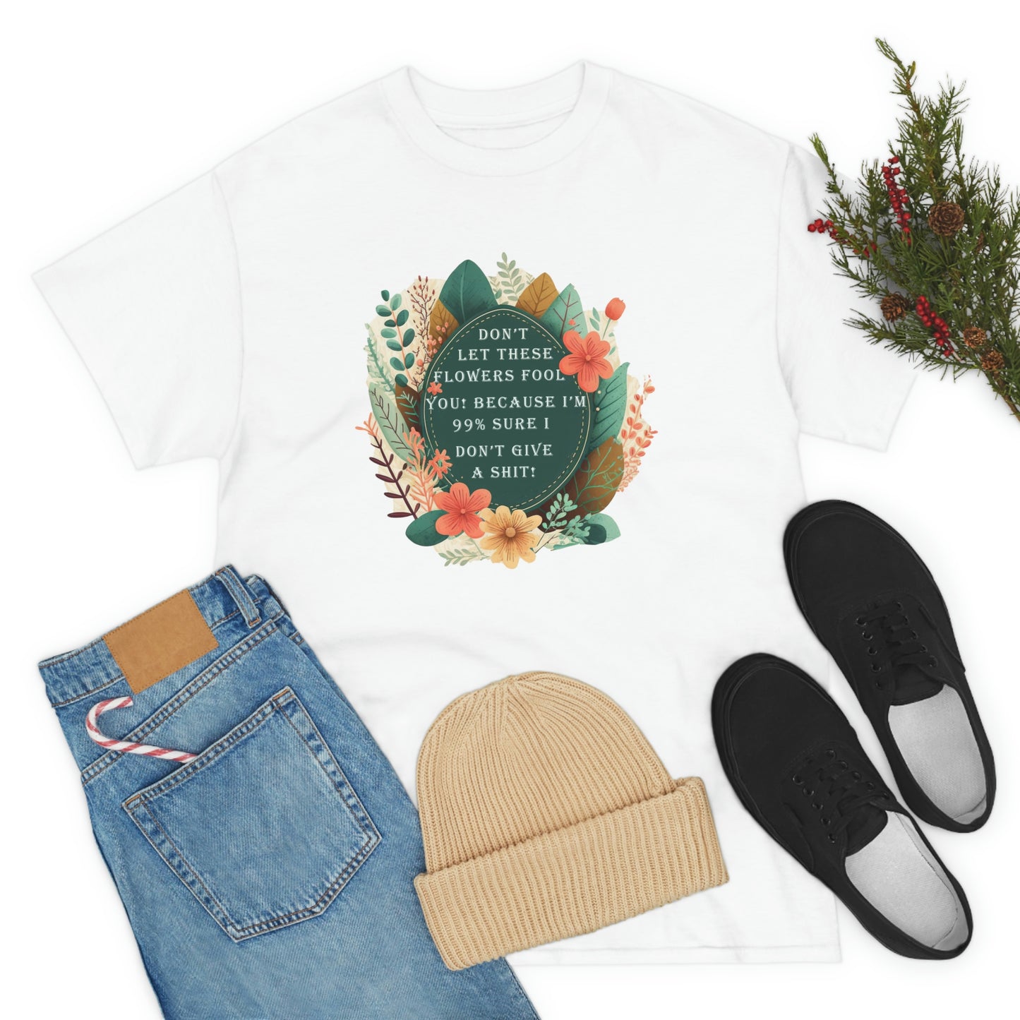 Fun t-shirt Unisex Heavy Cotton Tee