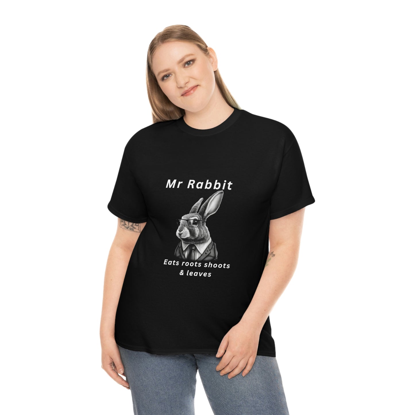 Mr Rabbit Unisex Heavy Cotton Tee