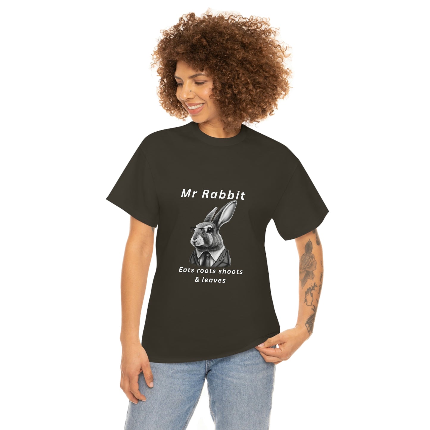 Mr Rabbit Unisex Heavy Cotton Tee