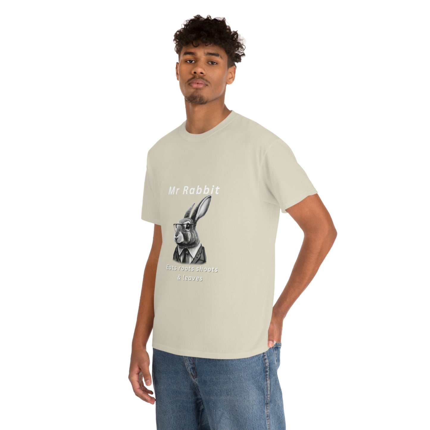 Mr Rabbit Unisex Heavy Cotton Tee