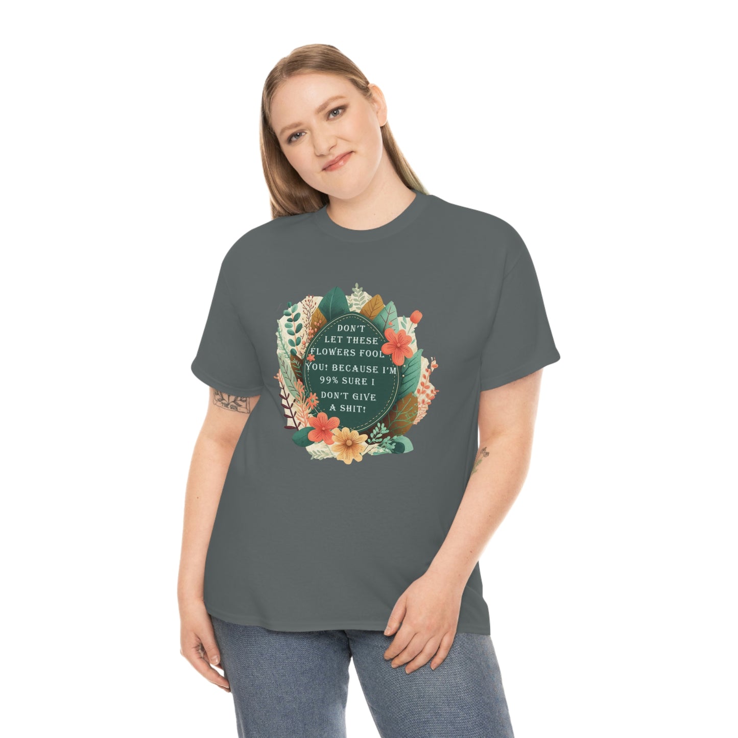 Fun t-shirt Unisex Heavy Cotton Tee