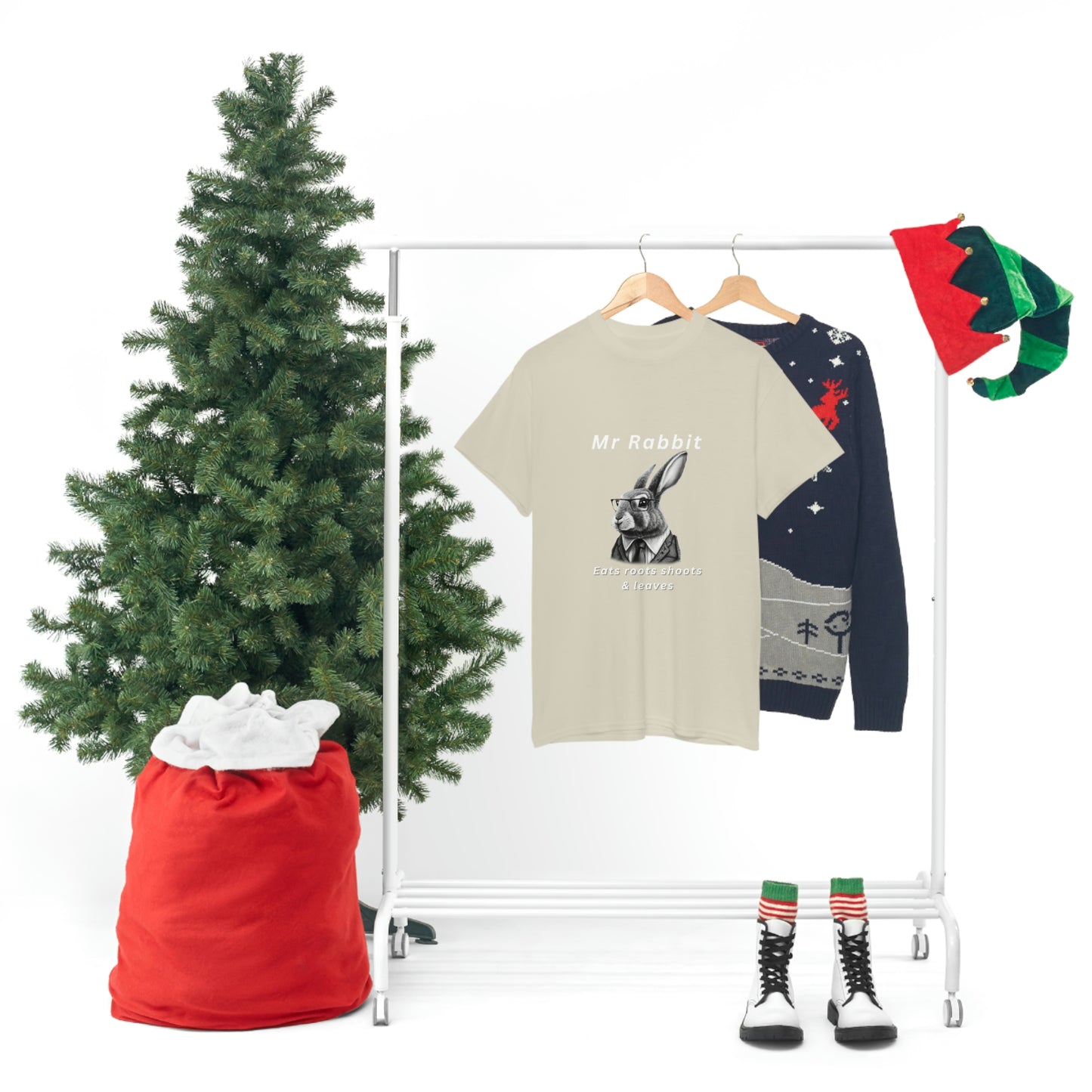 Mr Rabbit Unisex Heavy Cotton Tee