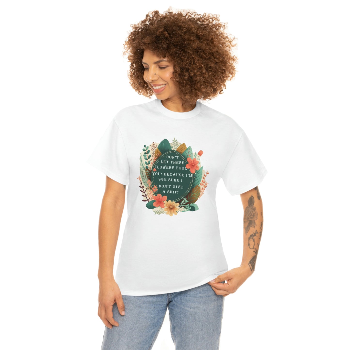 Fun t-shirt Unisex Heavy Cotton Tee