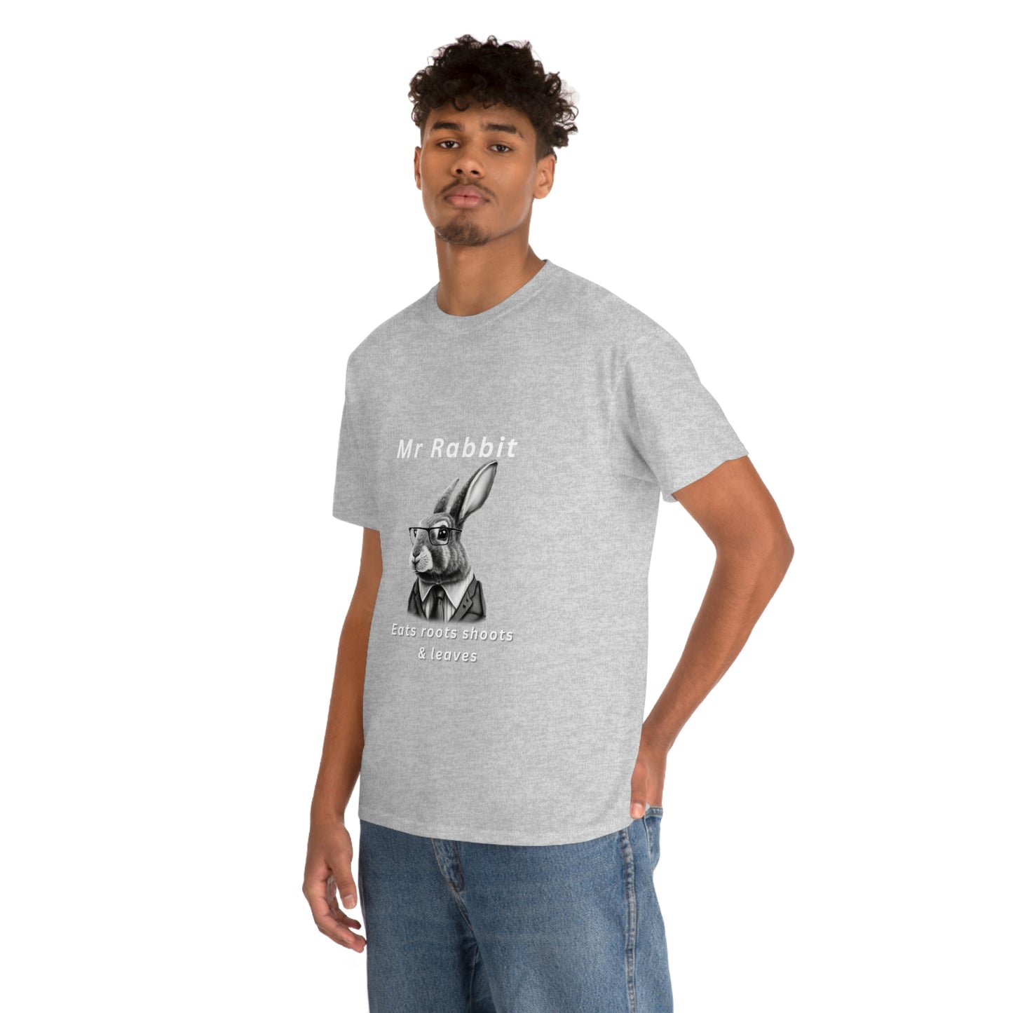 Mr Rabbit Unisex Heavy Cotton Tee
