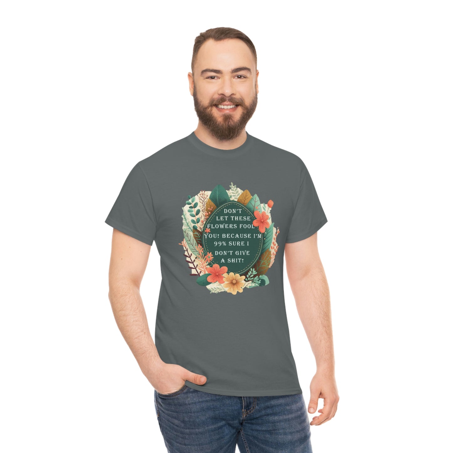 Fun t-shirt Unisex Heavy Cotton Tee