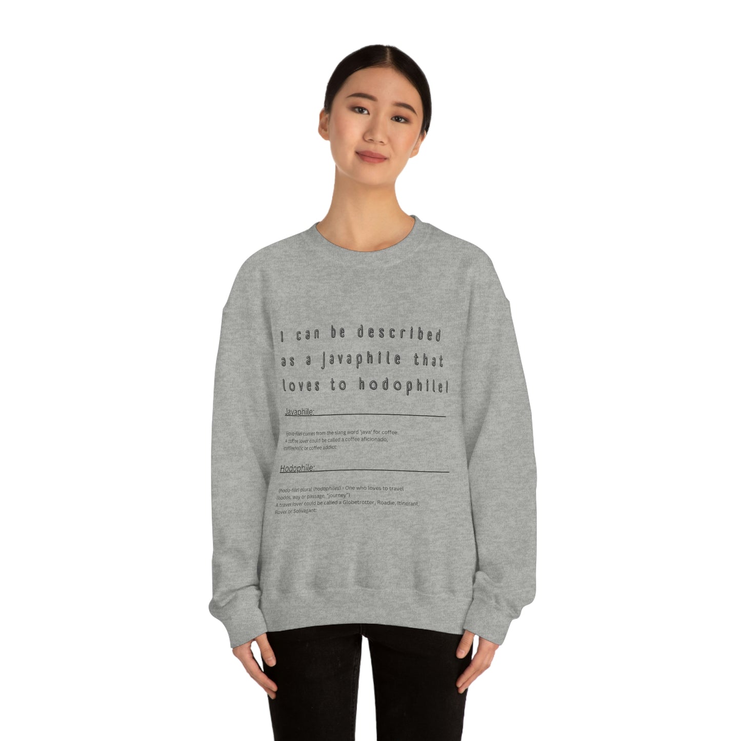 Coffee travel fun™ Crewneck Sweatshirt