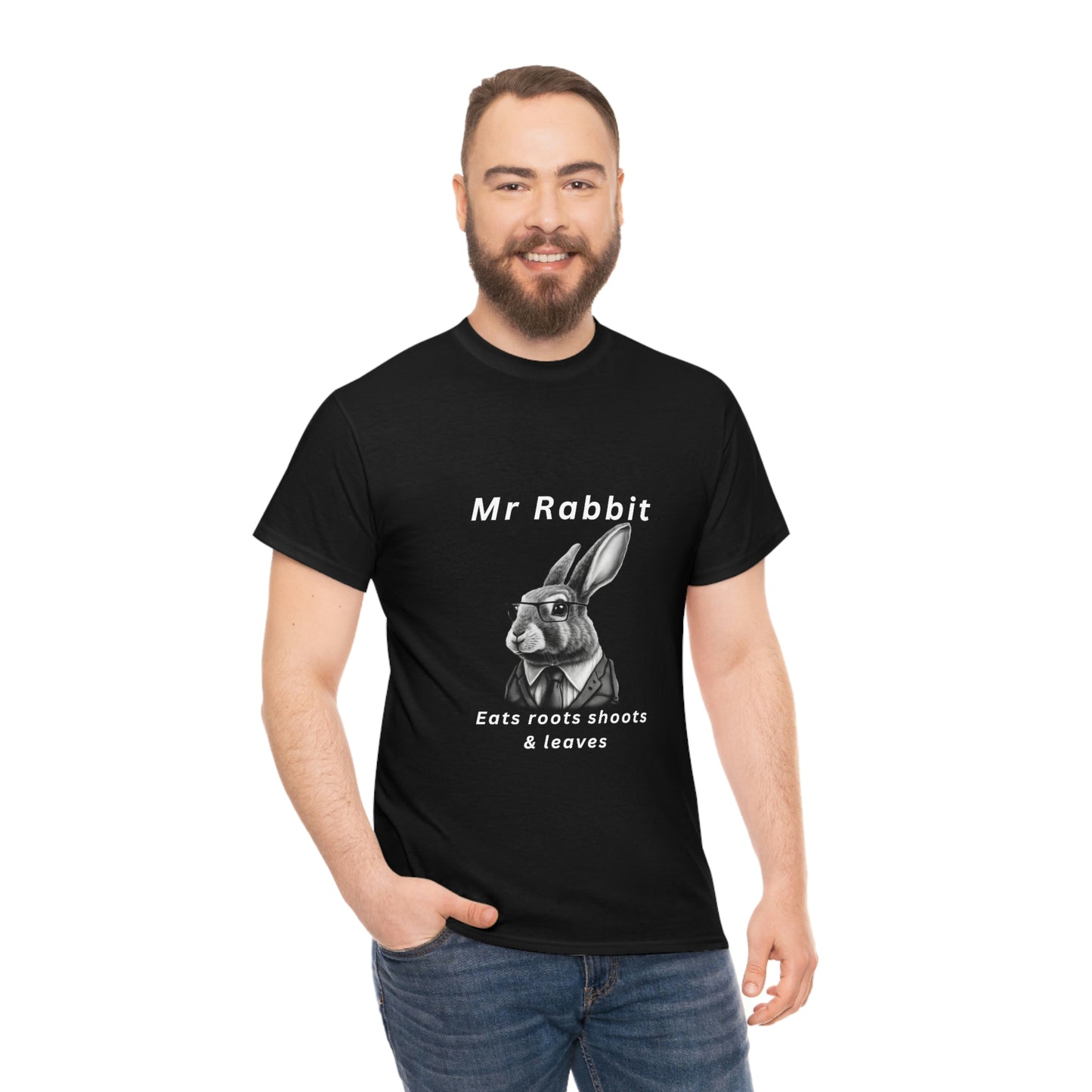 Mr Rabbit Unisex Heavy Cotton Tee