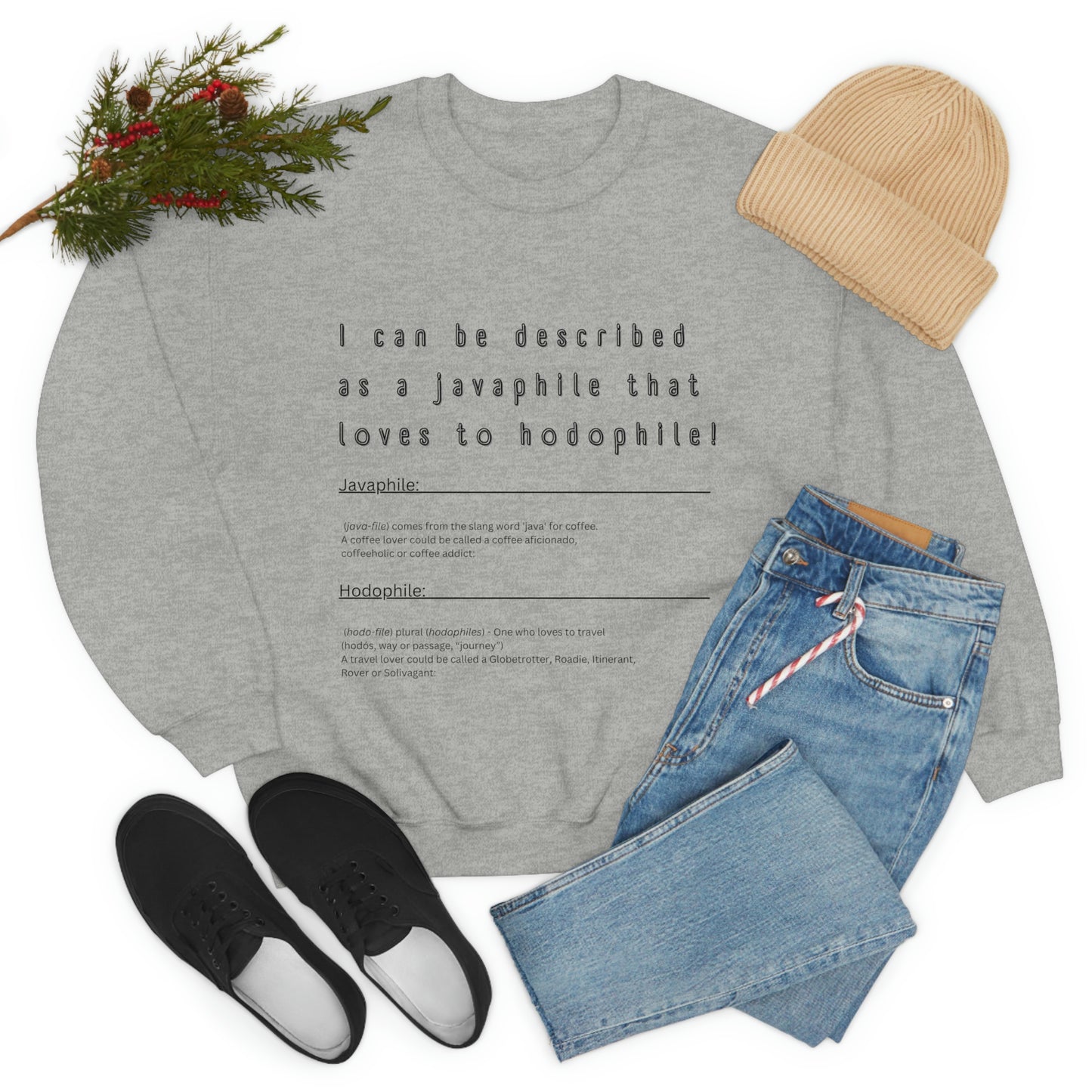 Coffee travel fun™ Crewneck Sweatshirt