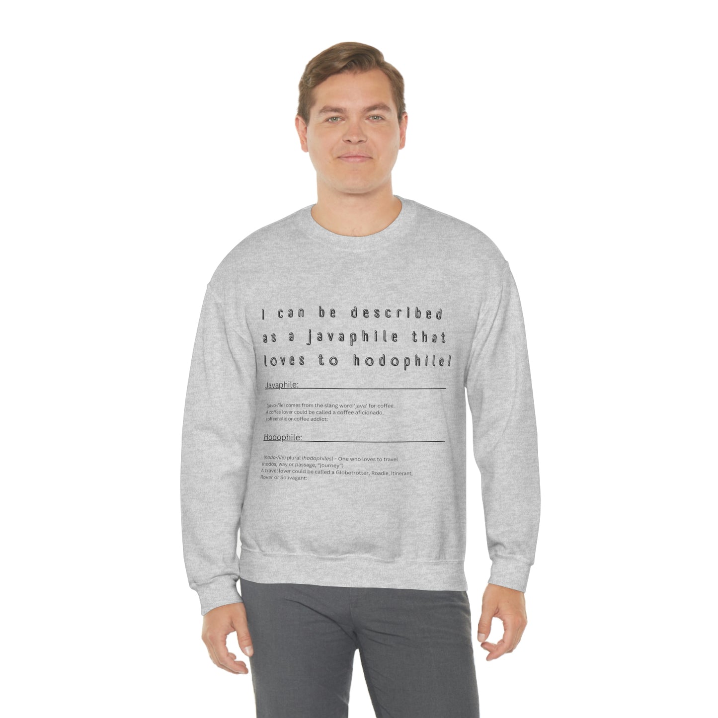Coffee travel fun™ Crewneck Sweatshirt