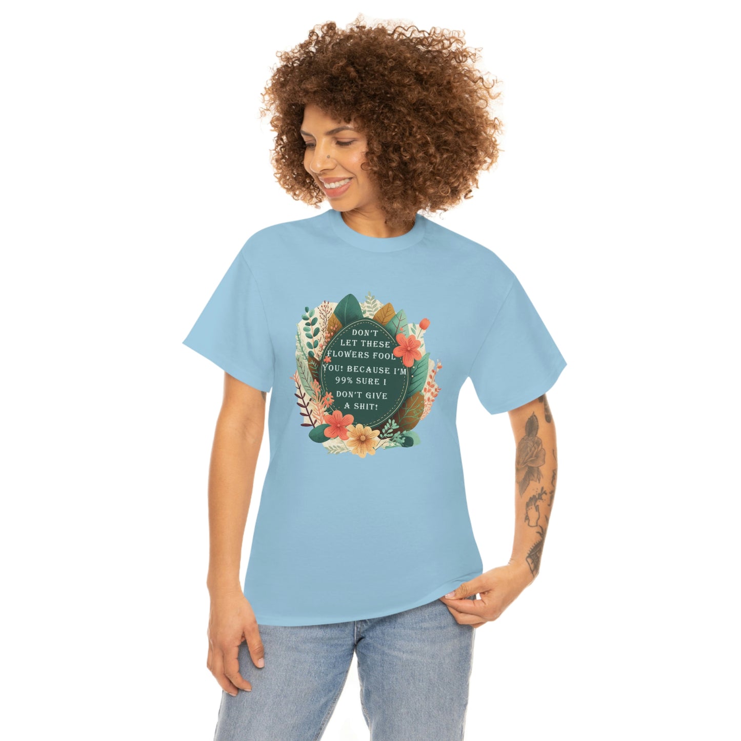Fun t-shirt Unisex Heavy Cotton Tee