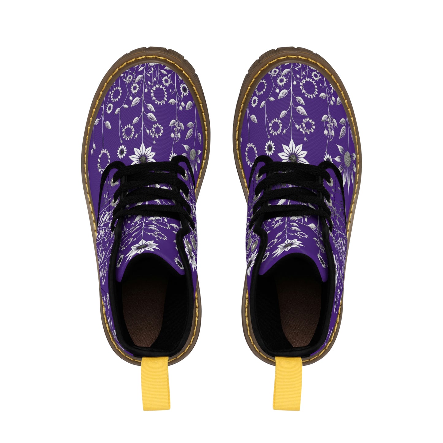Flower Women's Canvas Boots