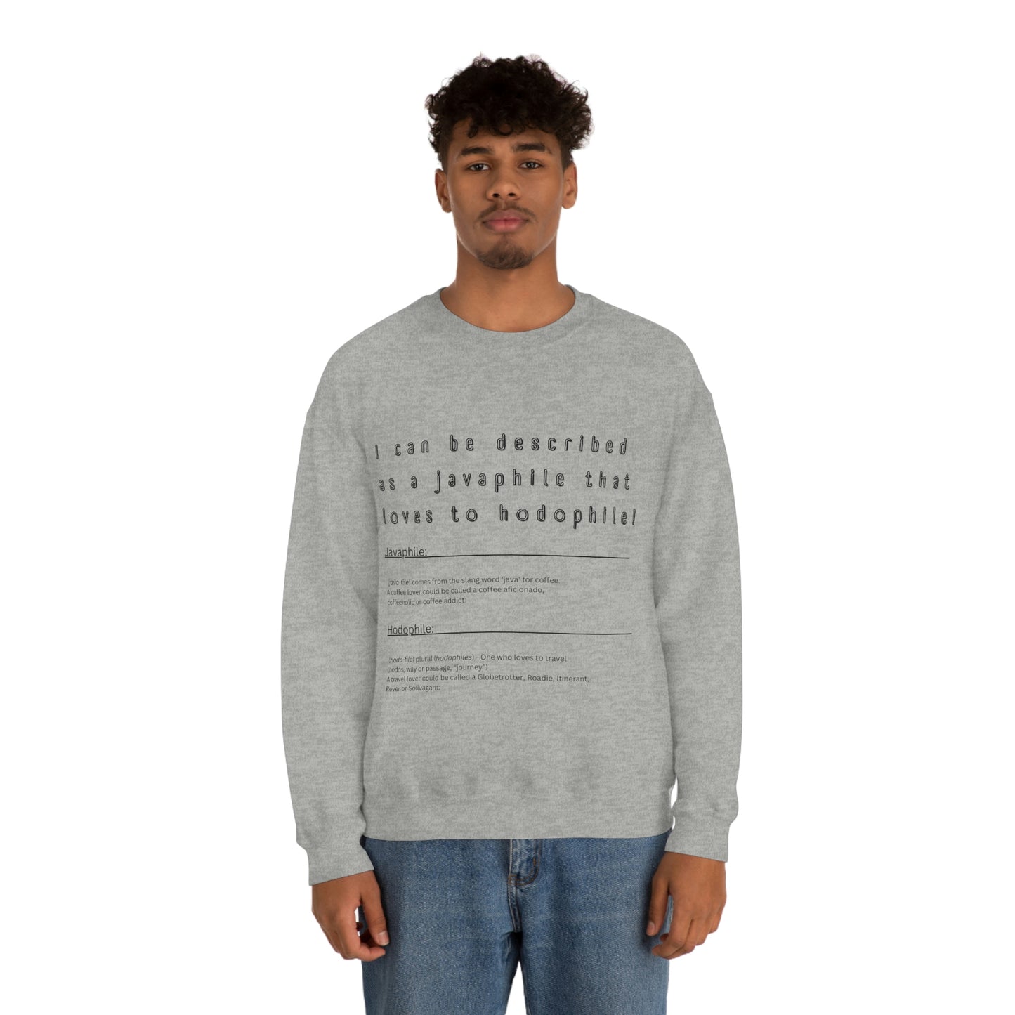 Coffee travel fun™ Crewneck Sweatshirt