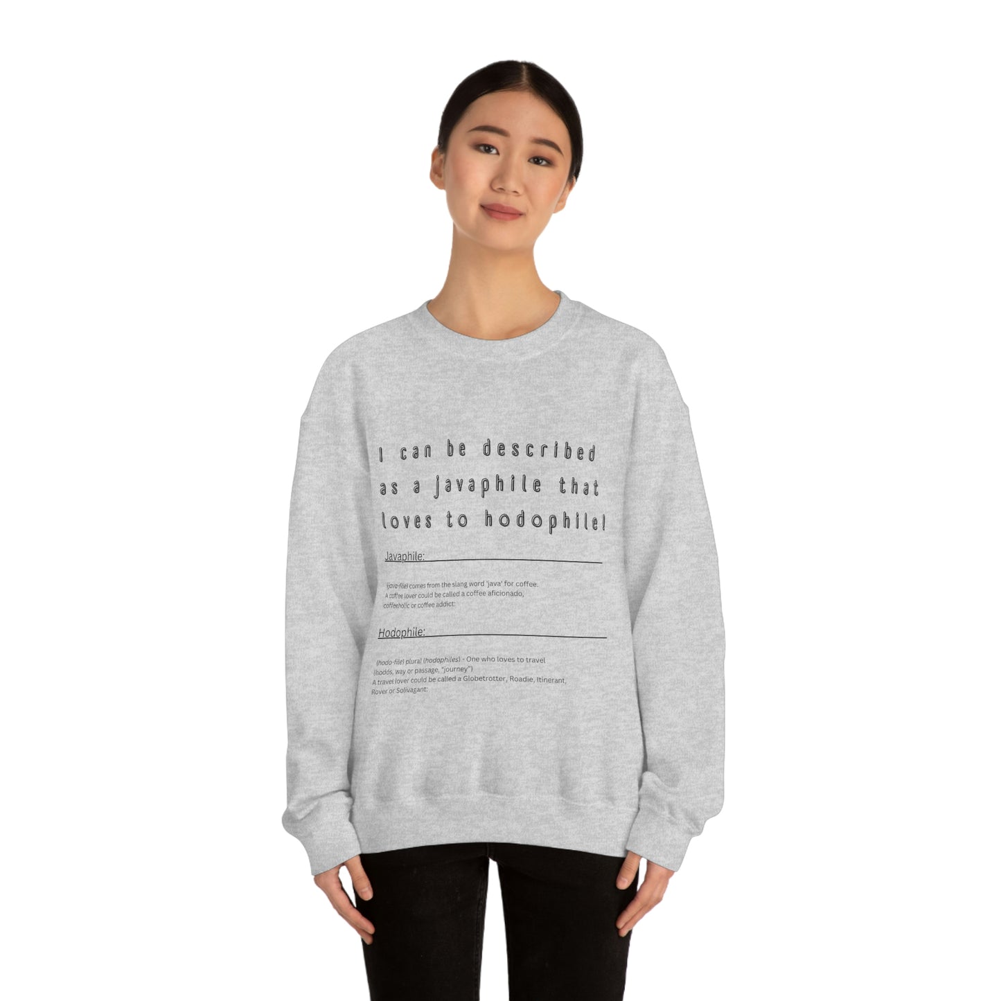 Coffee travel fun™ Crewneck Sweatshirt