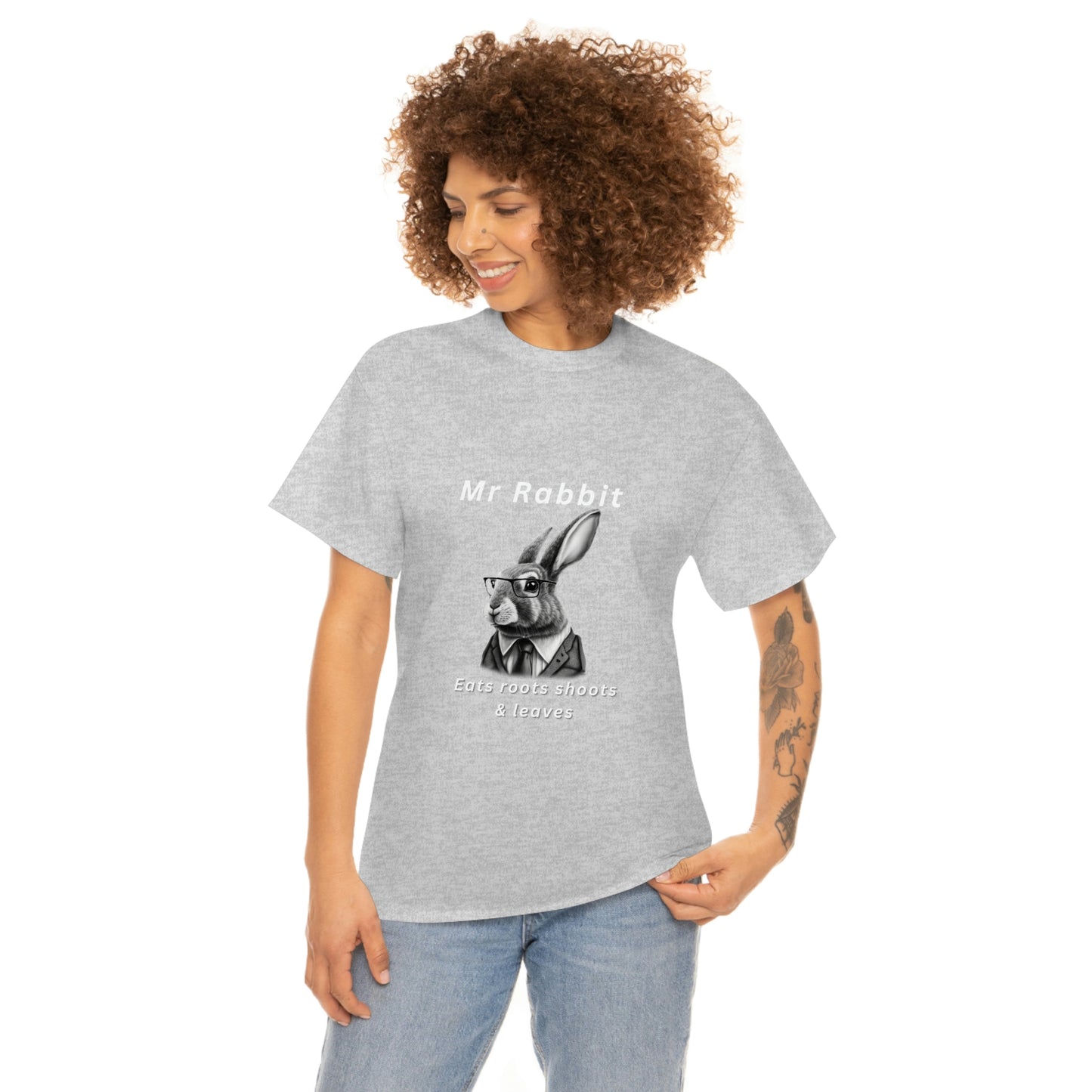 Mr Rabbit Unisex Heavy Cotton Tee