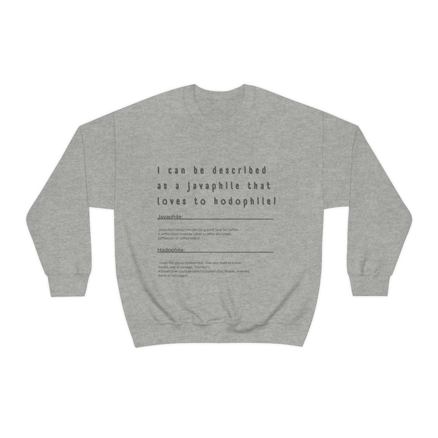 Coffee travel fun™ Crewneck Sweatshirt