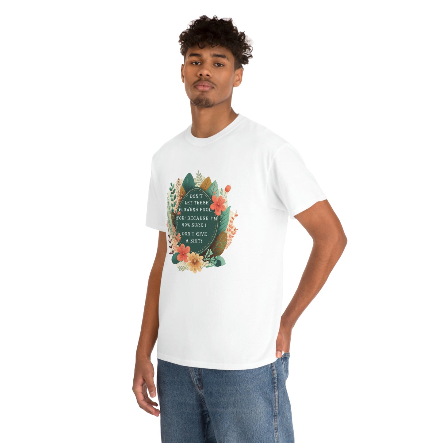 Fun t-shirt Unisex Heavy Cotton Tee