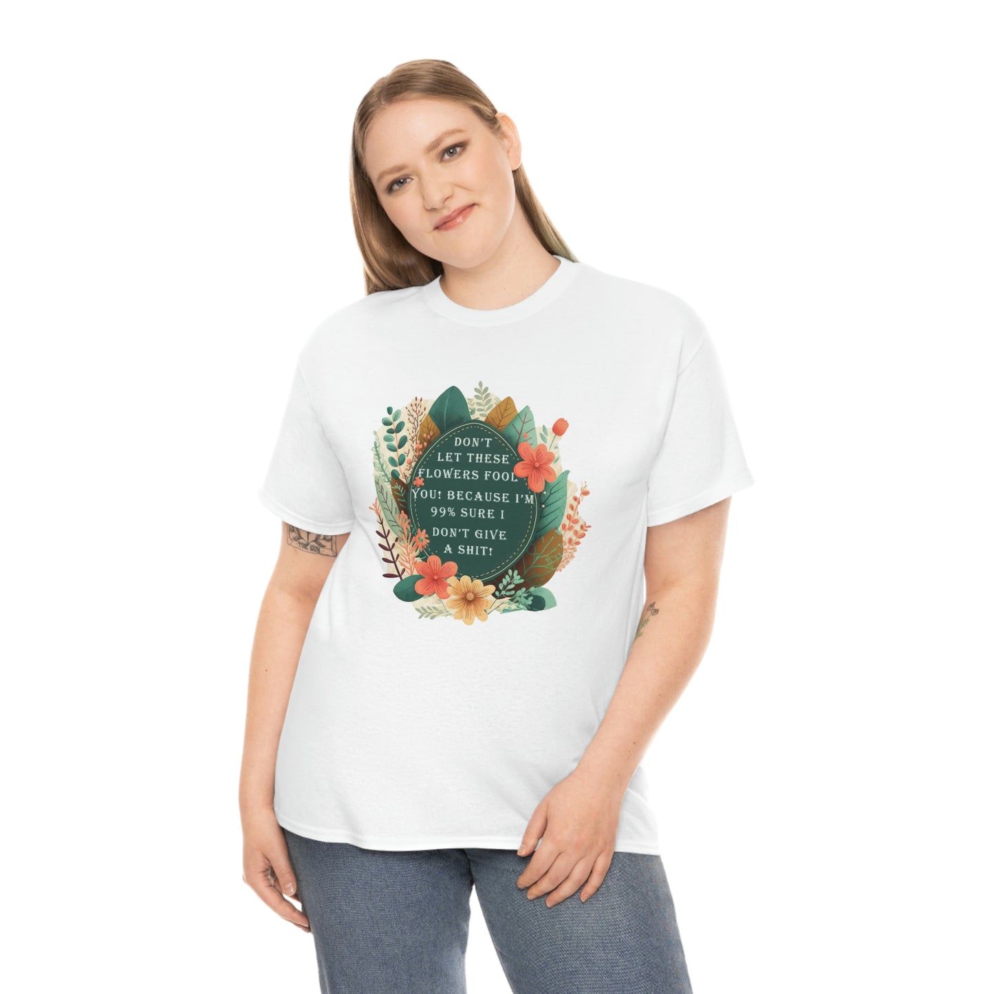 Fun t-shirt Unisex Heavy Cotton Tee