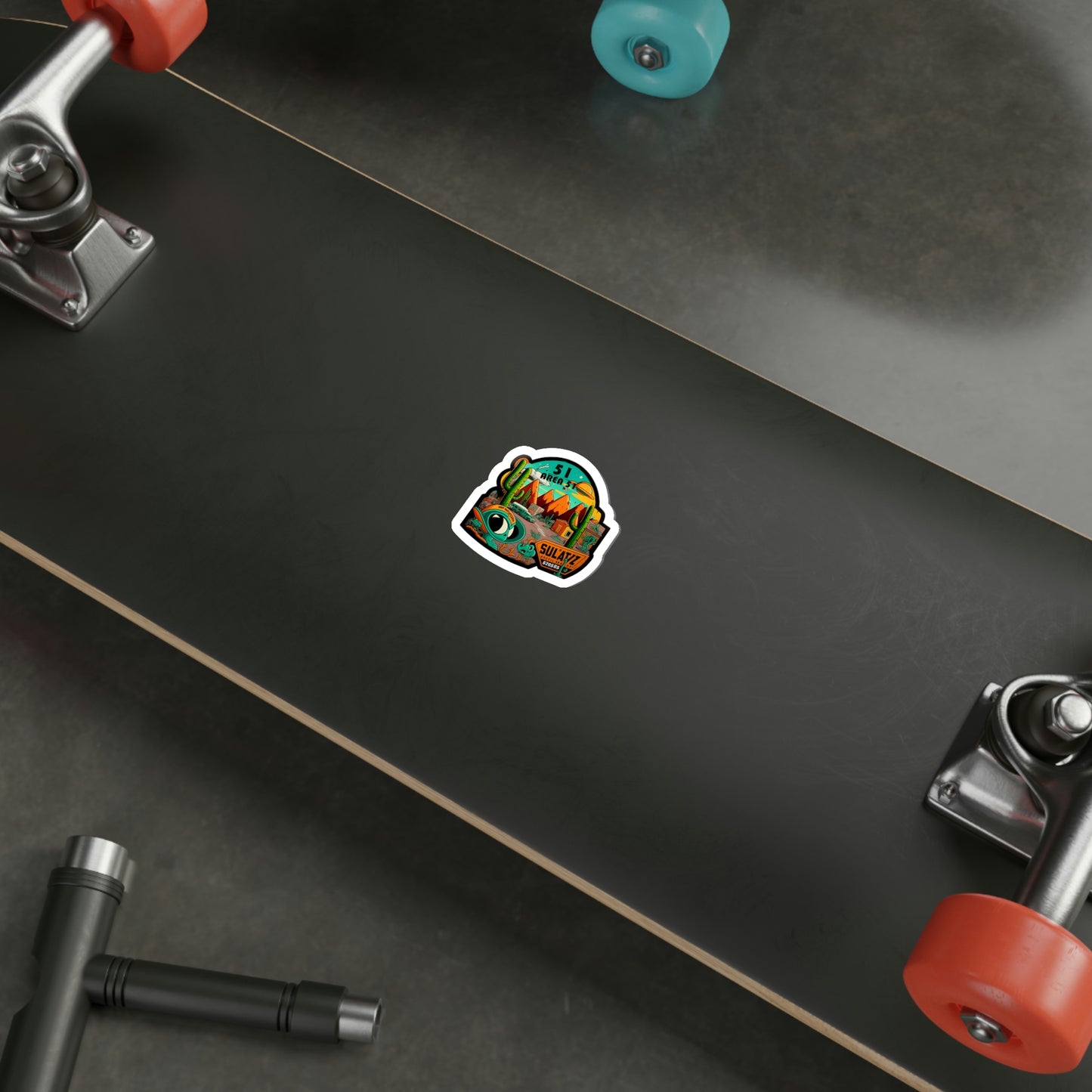 Area 51 4Die-Cut Stickers
