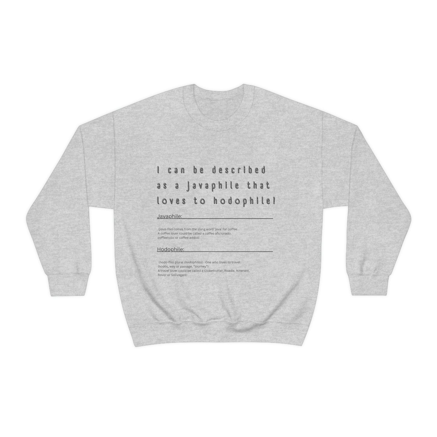 Coffee travel fun™ Crewneck Sweatshirt