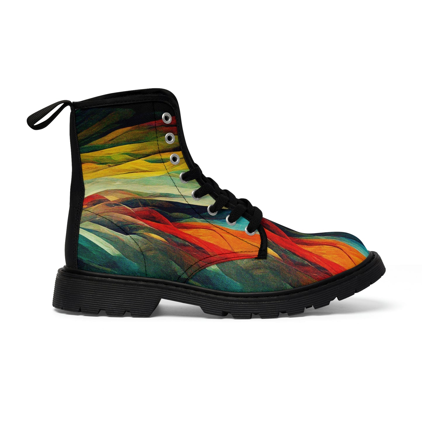 Wind Earth Fire Men's Canvas Boots