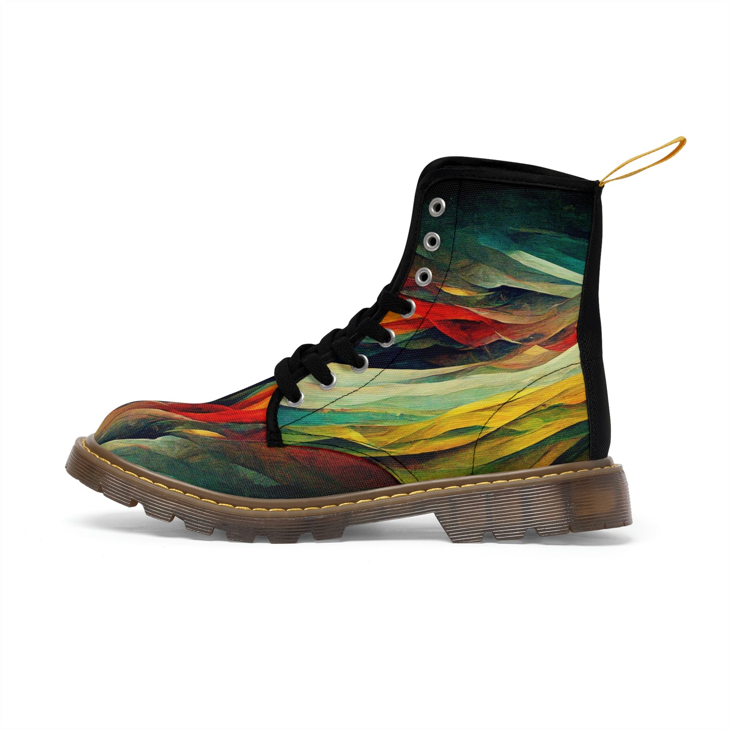 Wind Earth Fire Men's Canvas Boots