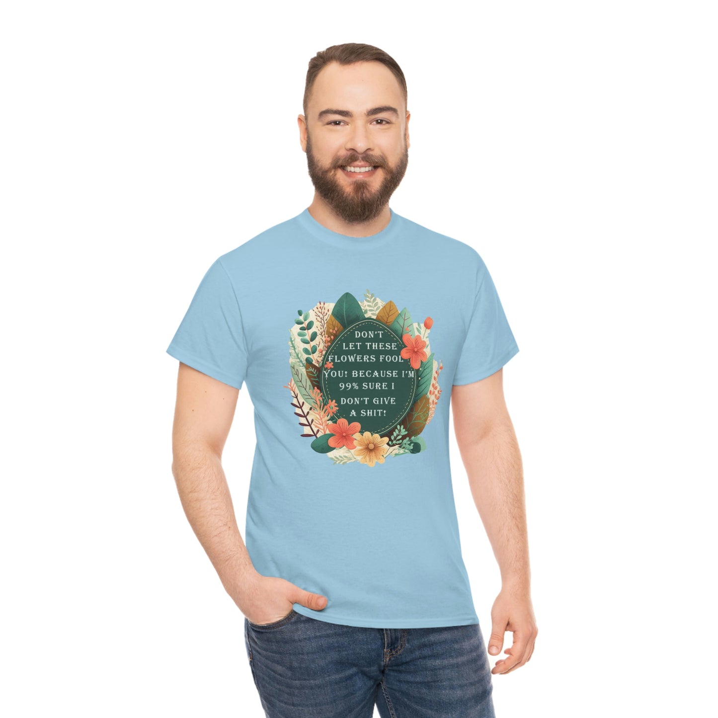 Fun t-shirt Unisex Heavy Cotton Tee