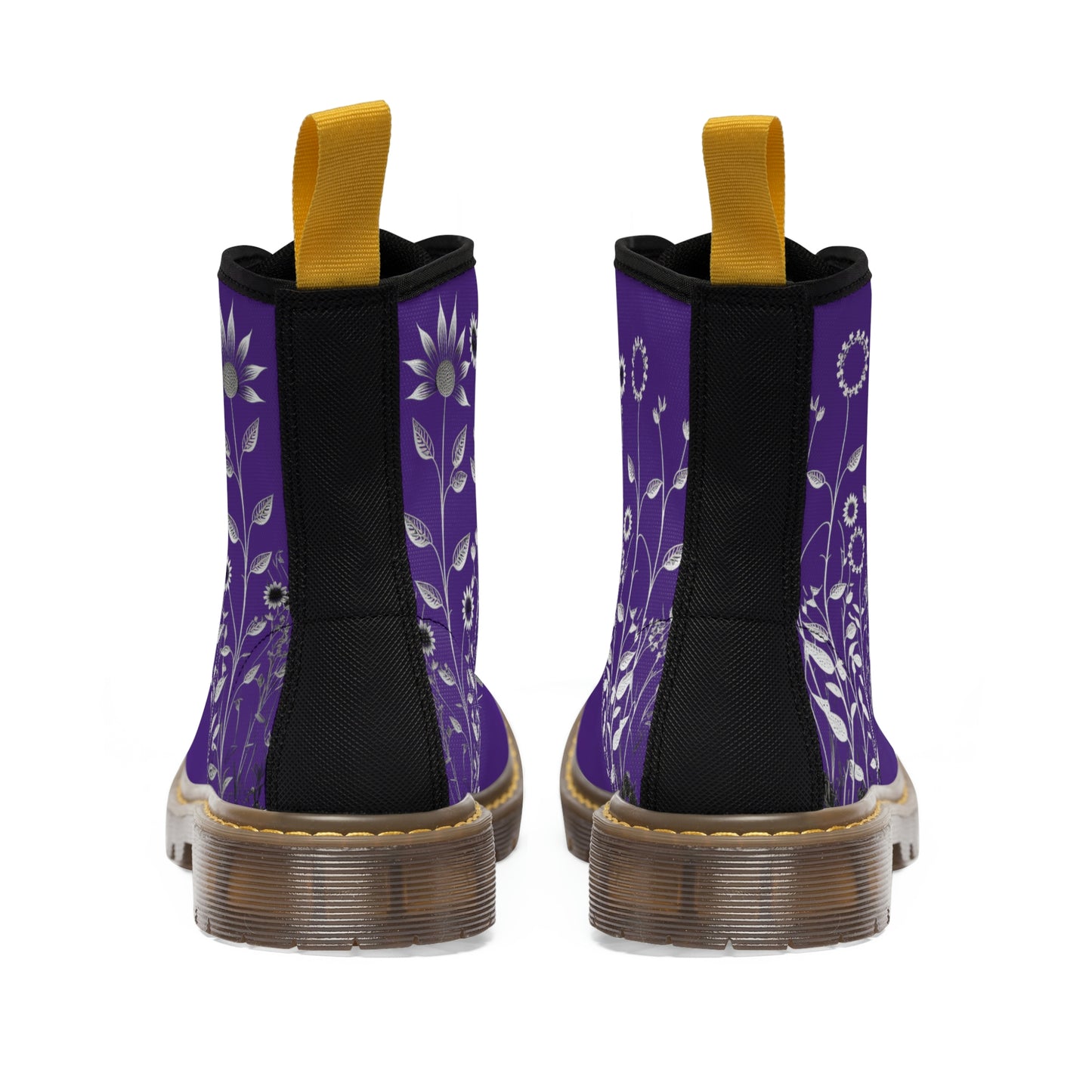 Flower Women's Canvas Boots