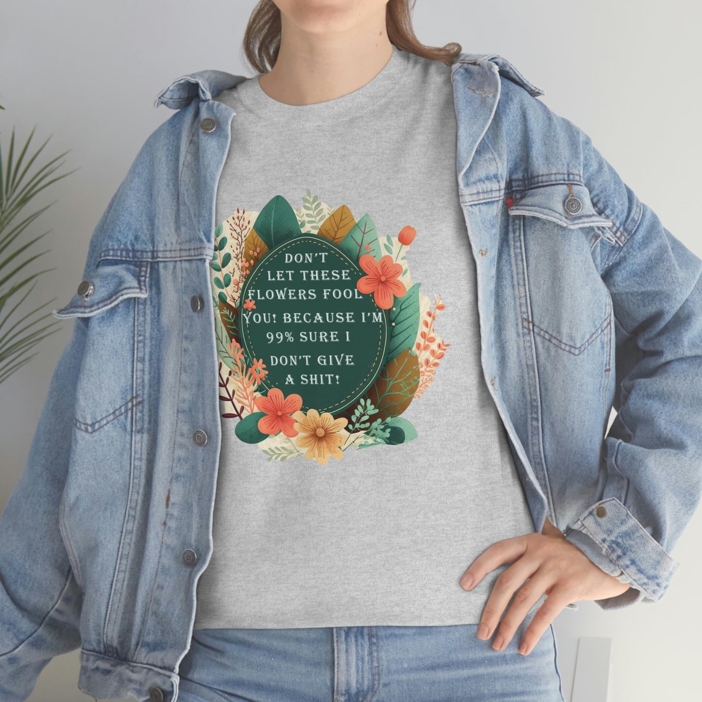 Fun t-shirt Unisex Heavy Cotton Tee