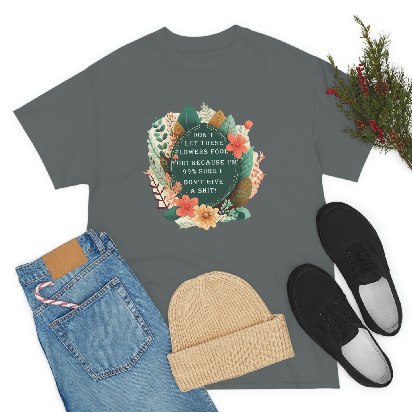 Fun t-shirt Unisex Heavy Cotton Tee