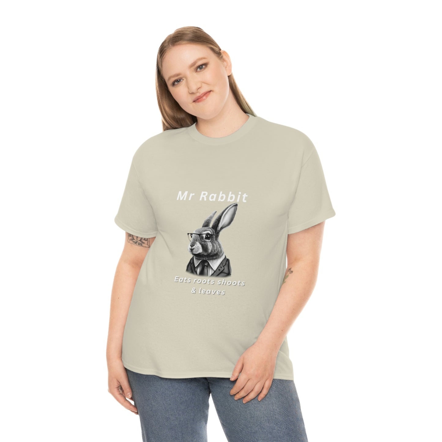 Mr Rabbit Unisex Heavy Cotton Tee