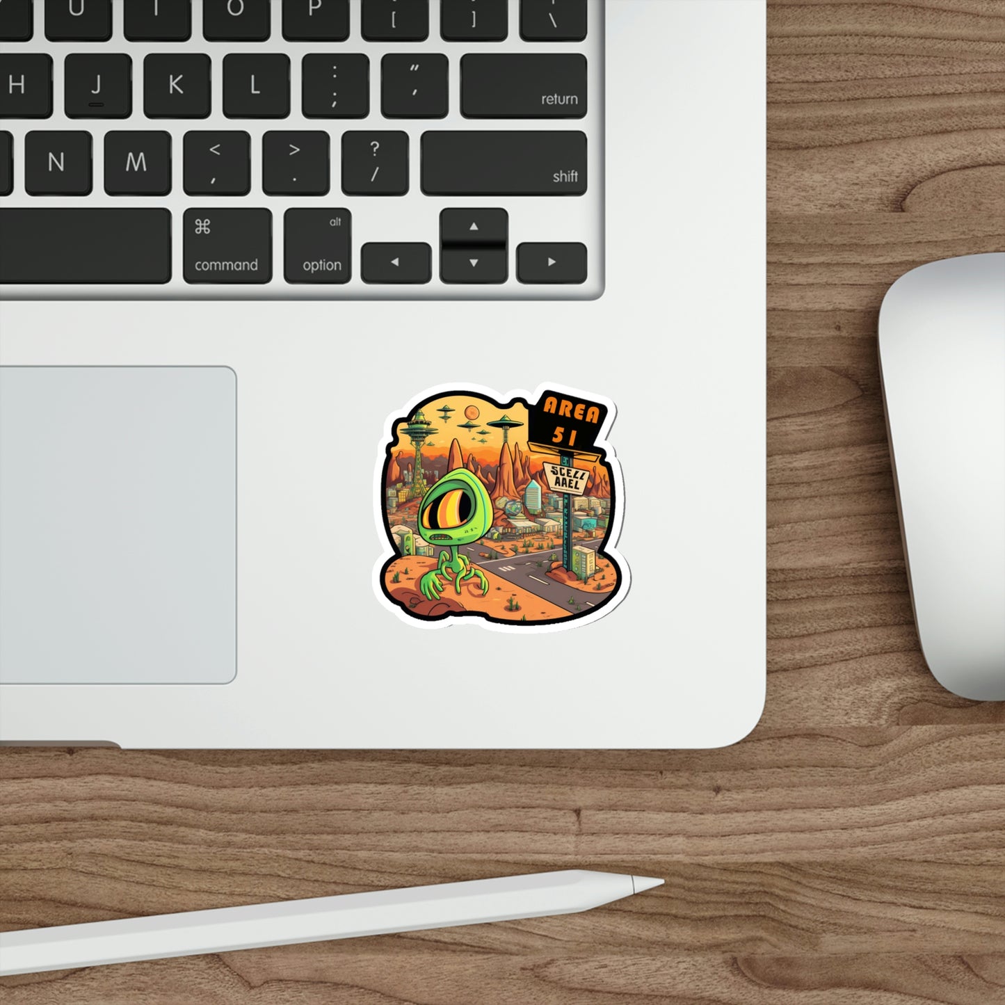 Area 51 Die-Cut Stickers