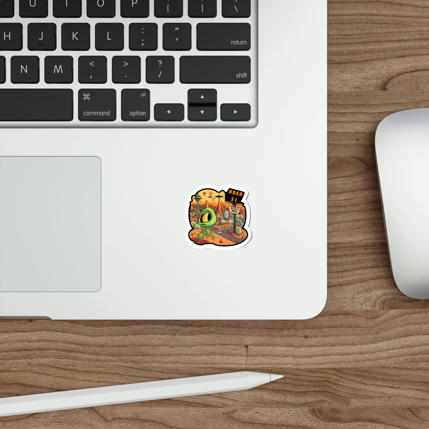 Area 51 Die-Cut Stickers