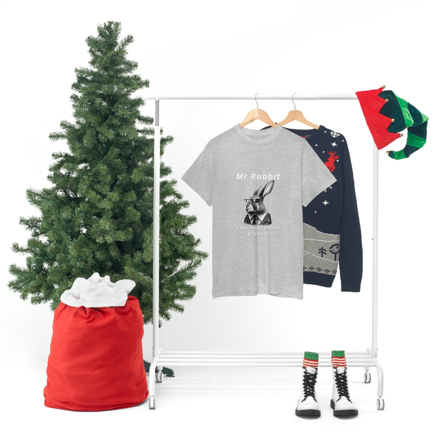 Mr Rabbit Unisex Heavy Cotton Tee