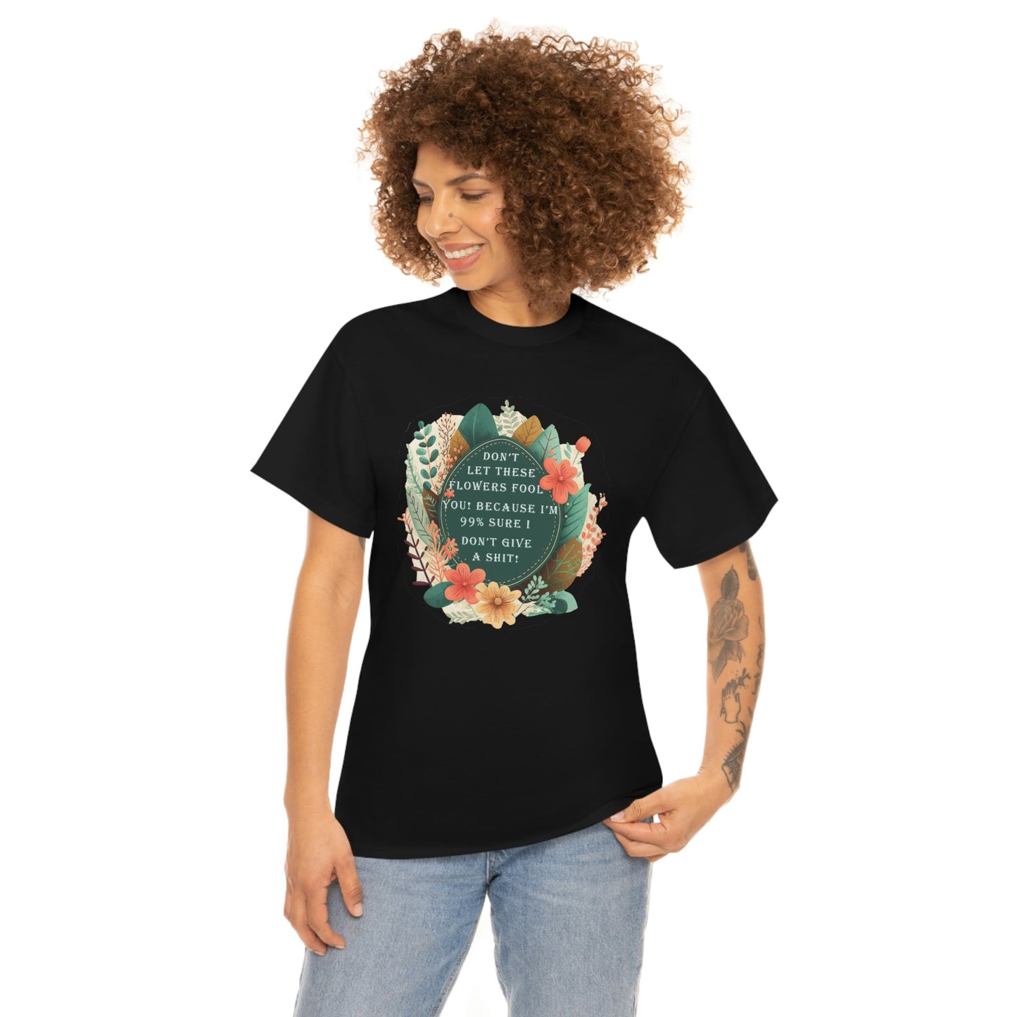 Fun t-shirt Unisex Heavy Cotton Tee