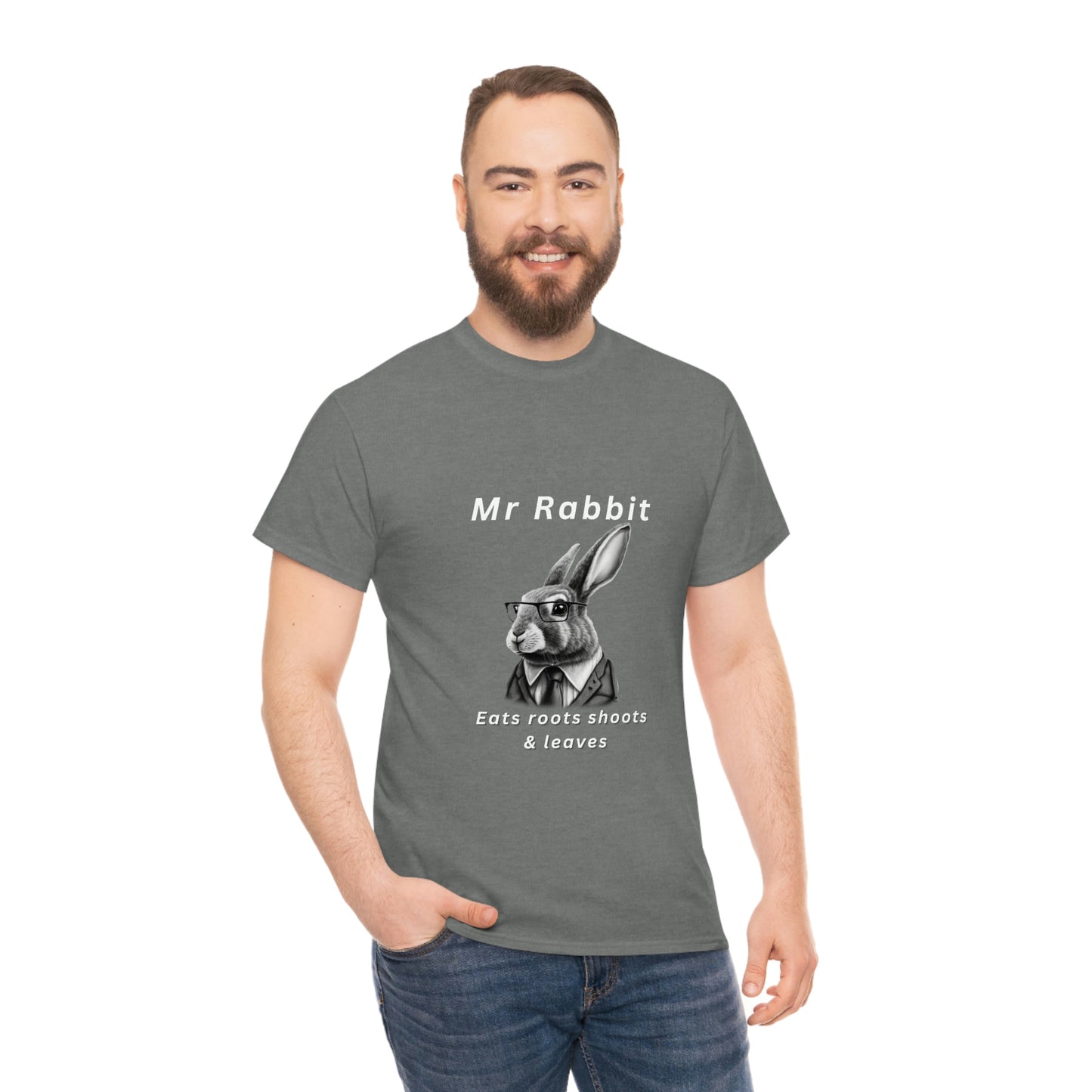 Mr Rabbit Unisex Heavy Cotton Tee