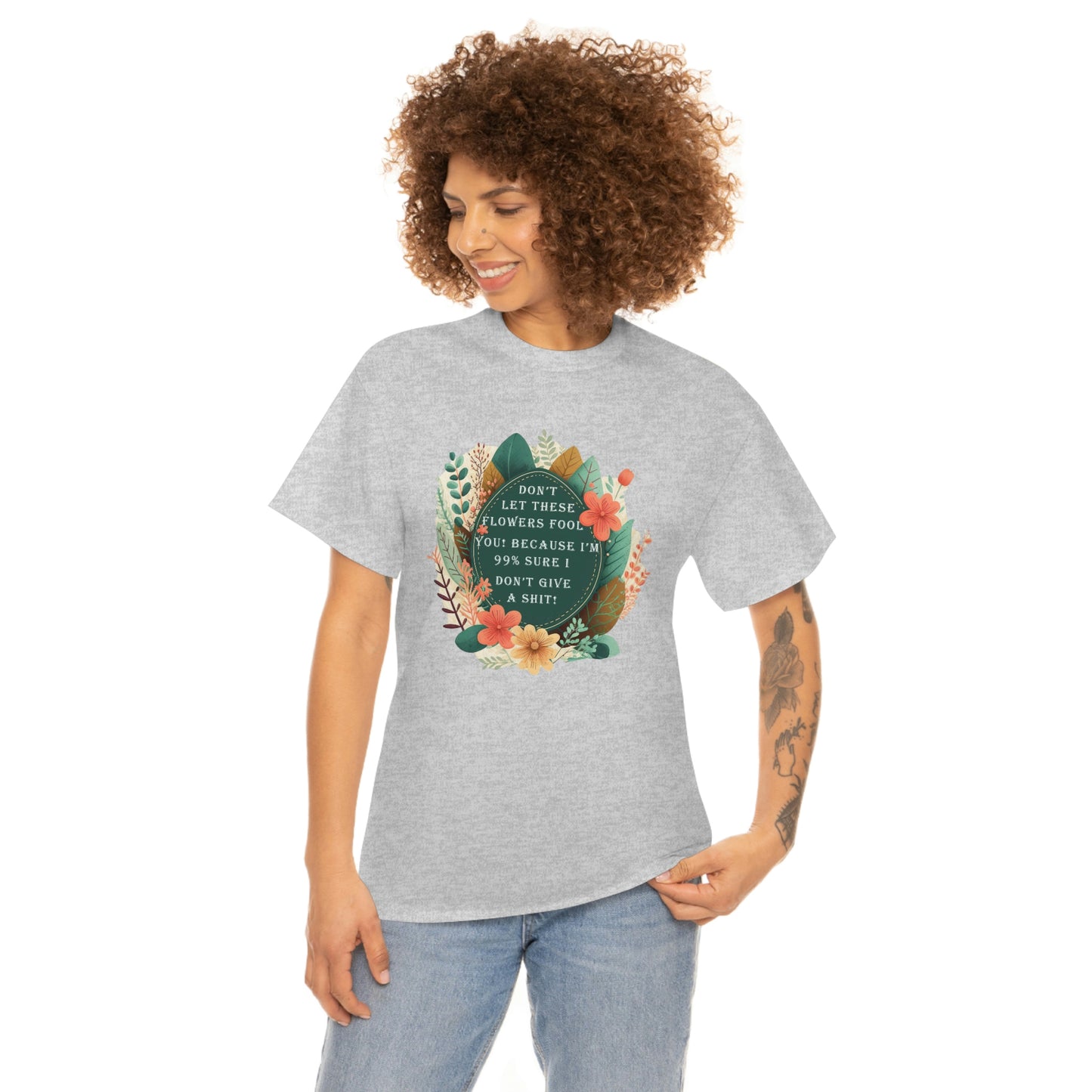 Fun t-shirt Unisex Heavy Cotton Tee