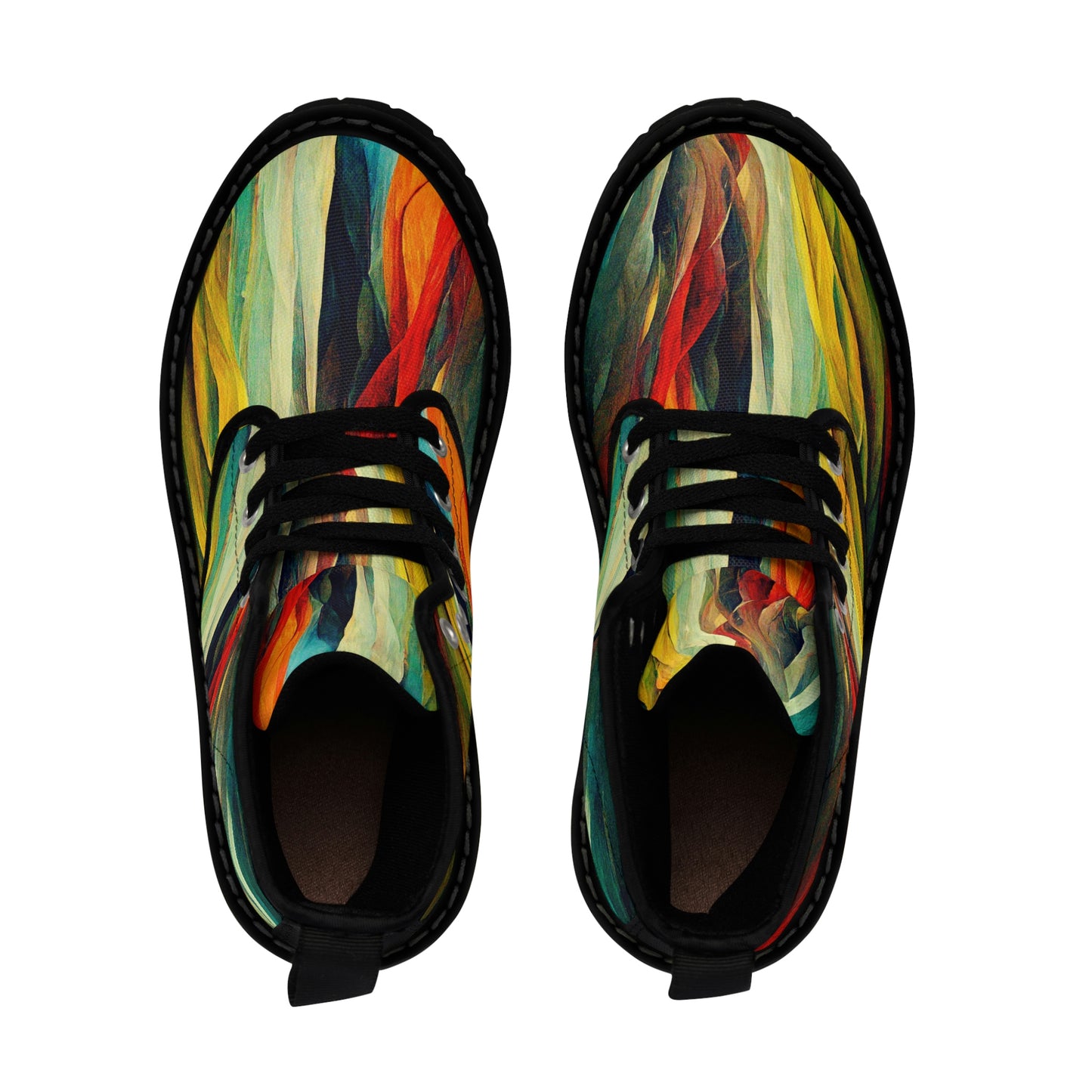Wind Earth Fire Men's Canvas Boots