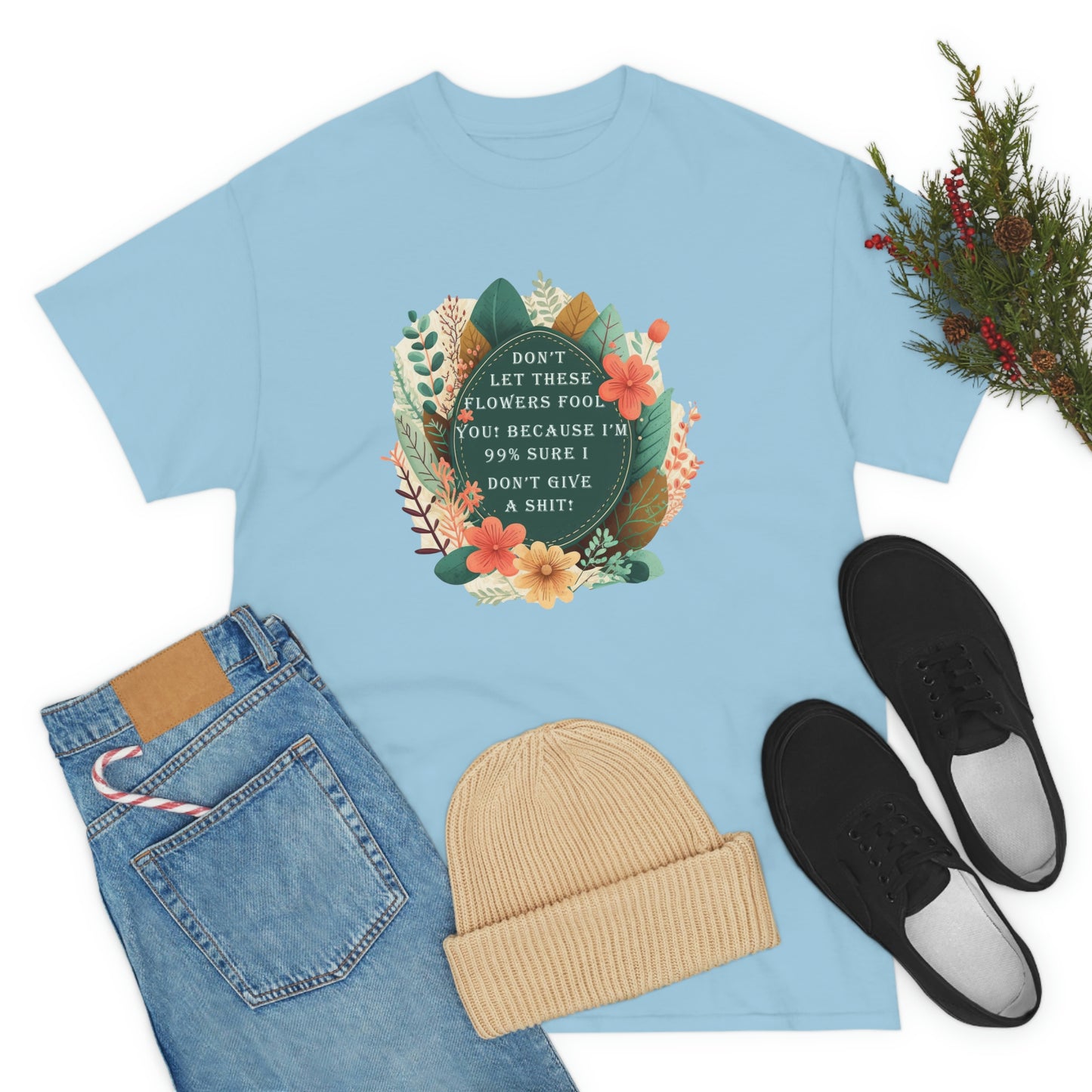 Fun t-shirt Unisex Heavy Cotton Tee