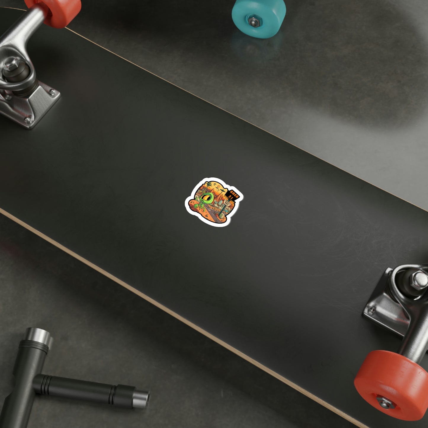 Area 51 Die-Cut Stickers