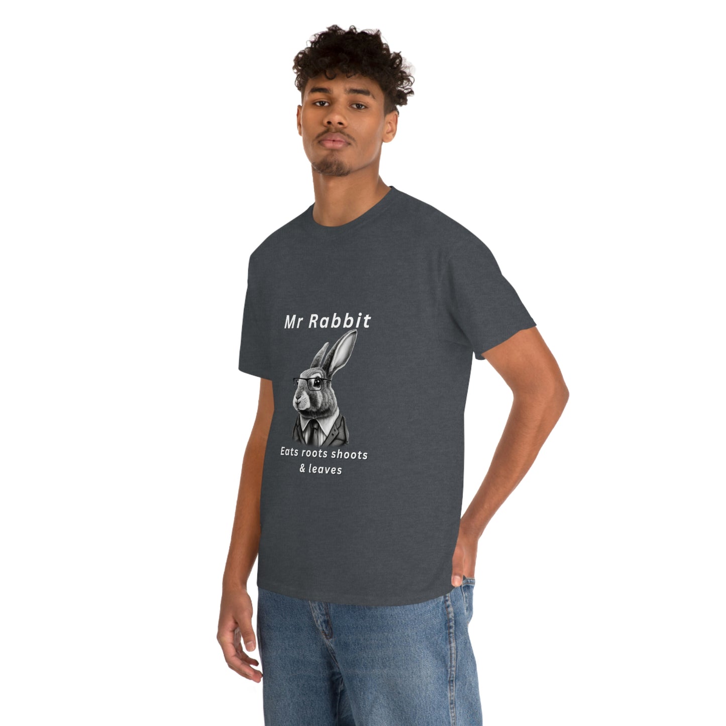 Mr Rabbit Unisex Heavy Cotton Tee