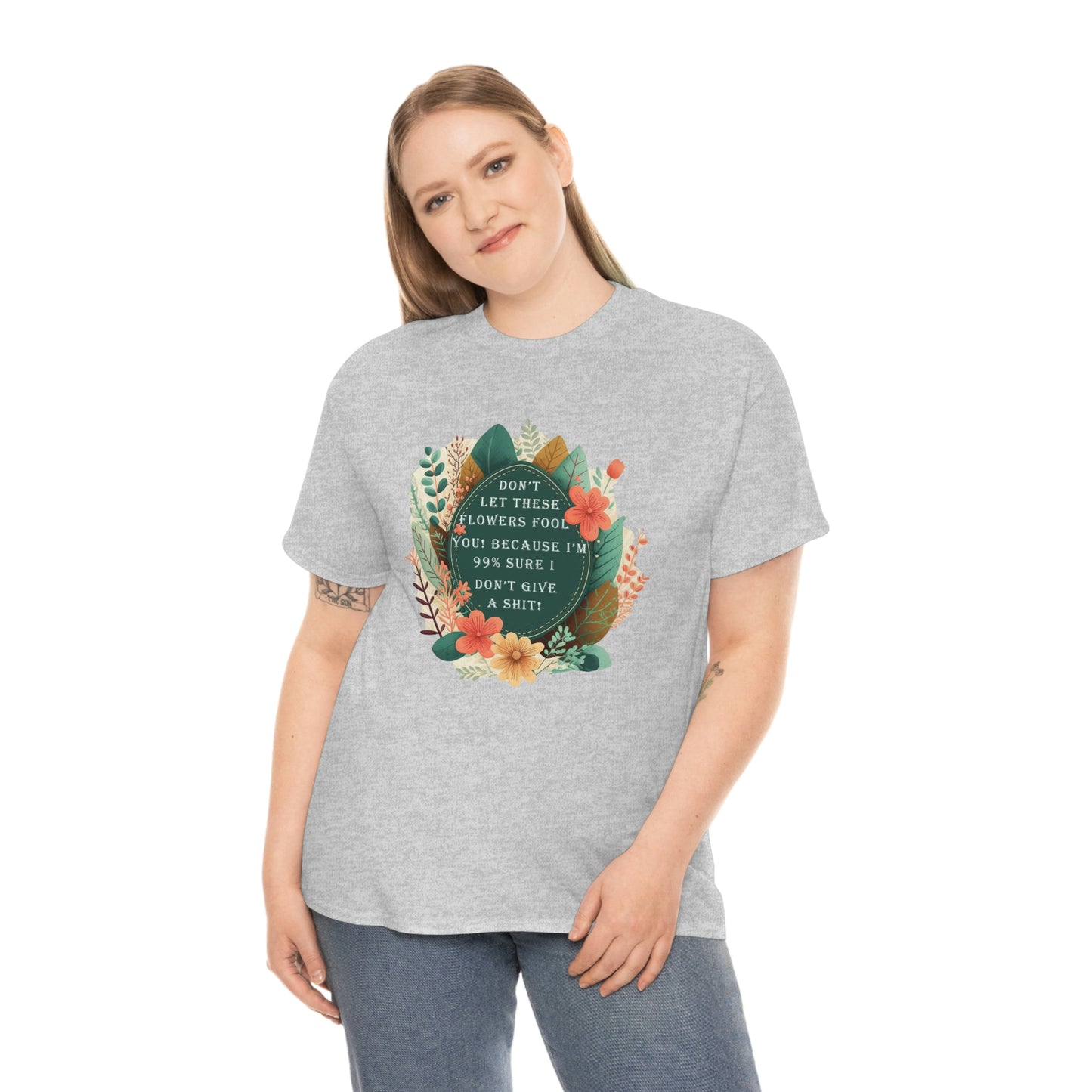 Fun t-shirt Unisex Heavy Cotton Tee