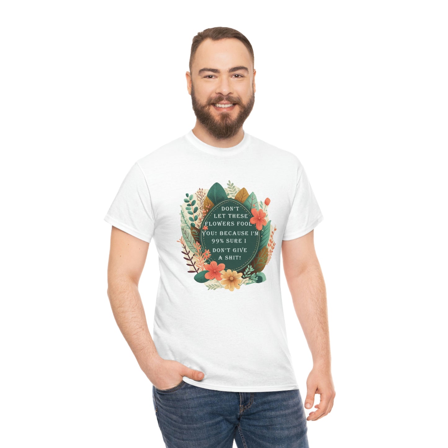 Fun t-shirt Unisex Heavy Cotton Tee