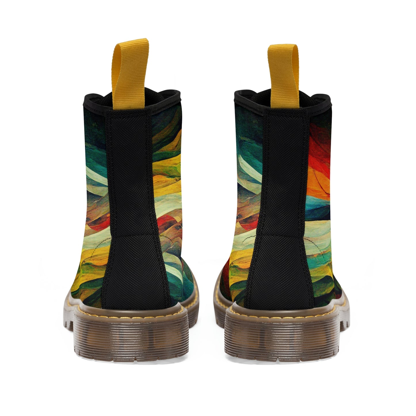Wind Earth Fire Men's Canvas Boots