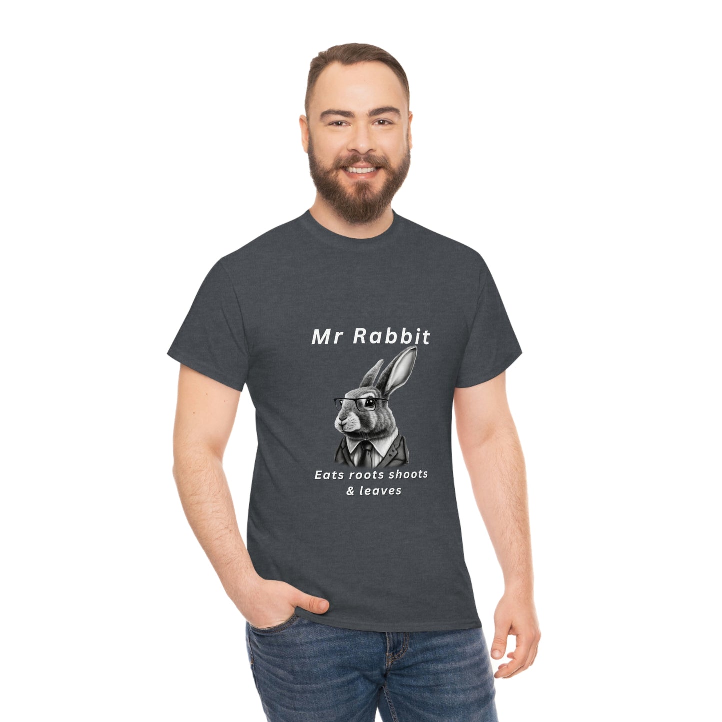 Mr Rabbit Unisex Heavy Cotton Tee