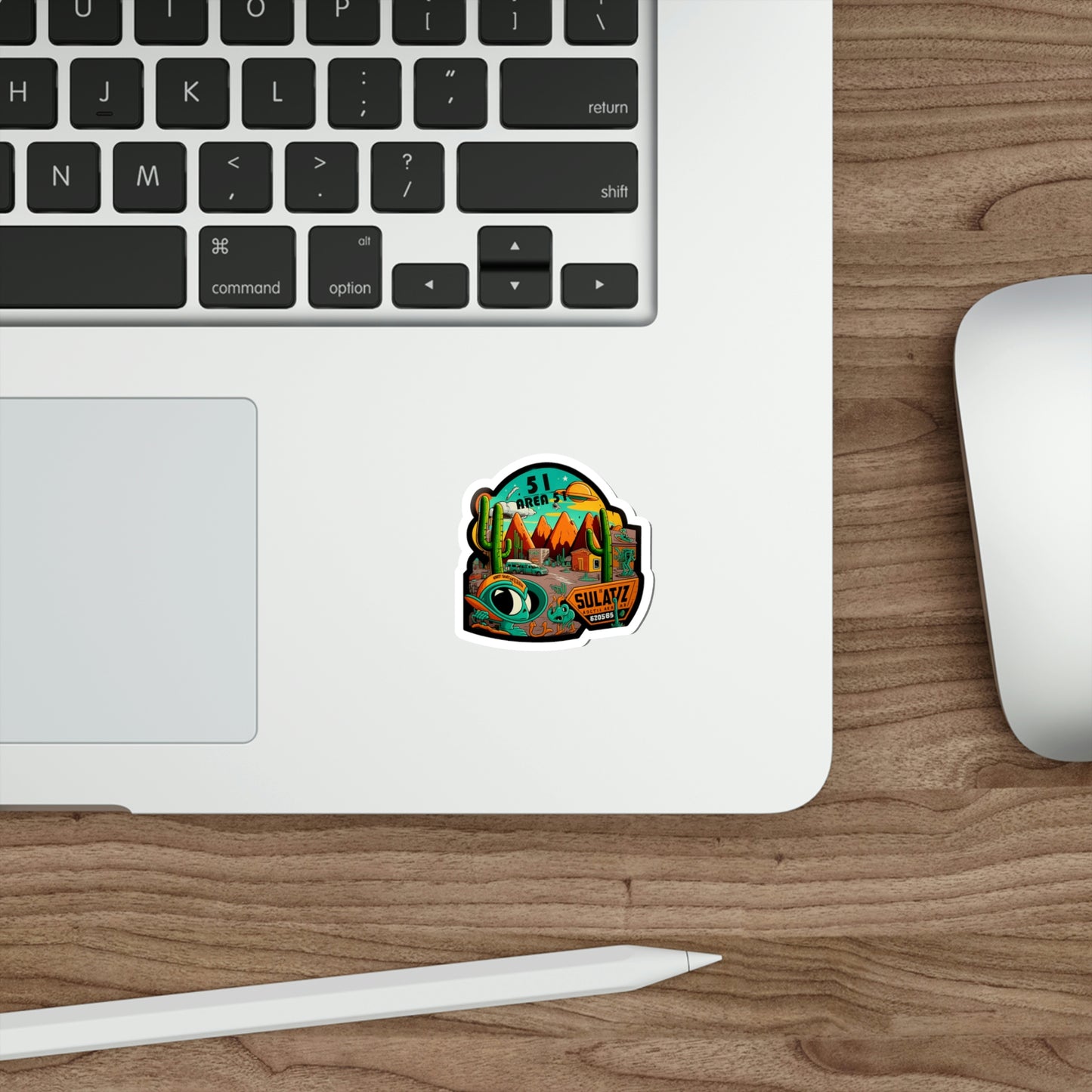 Area 51 4Die-Cut Stickers
