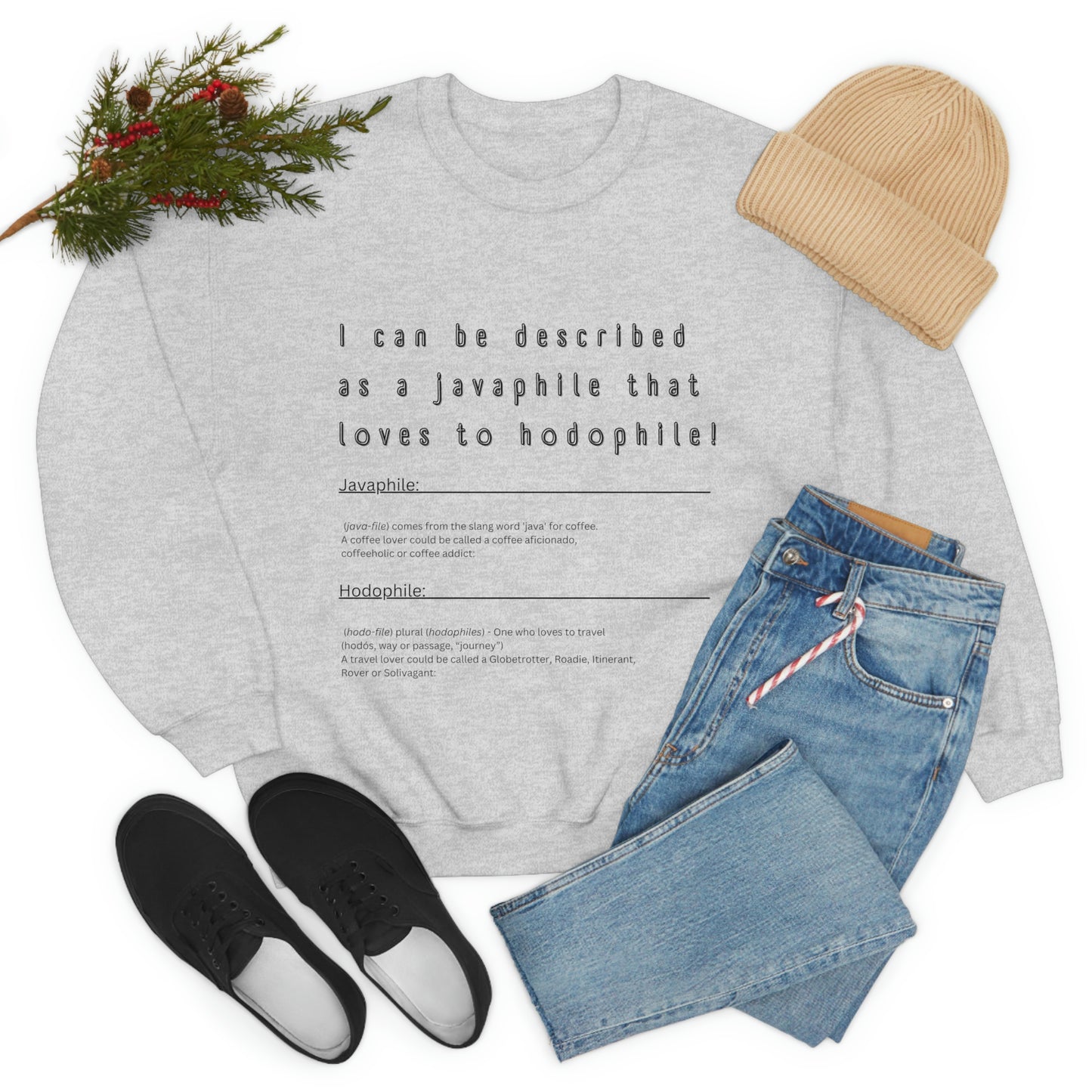 Coffee travel fun™ Crewneck Sweatshirt