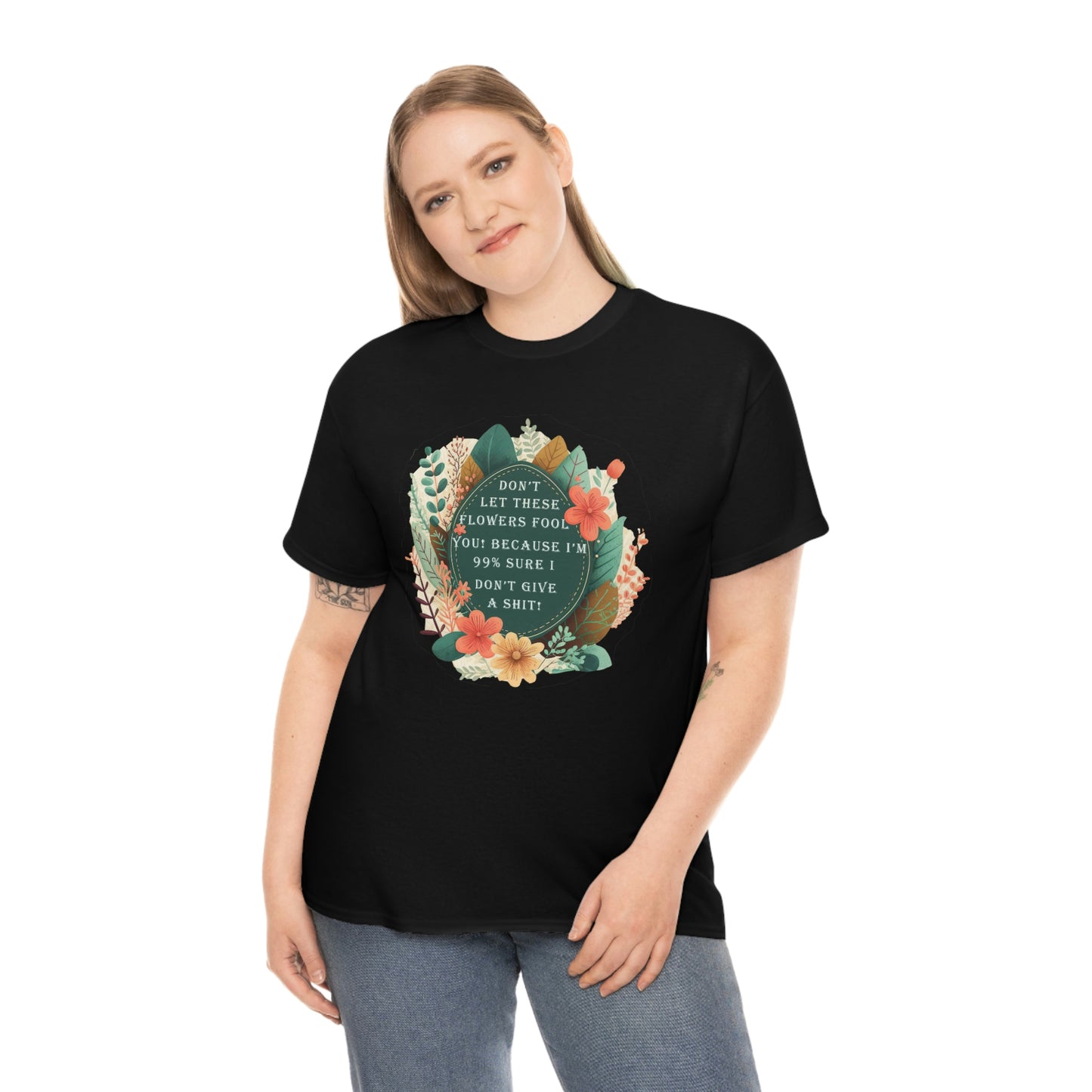 Fun t-shirt Unisex Heavy Cotton Tee