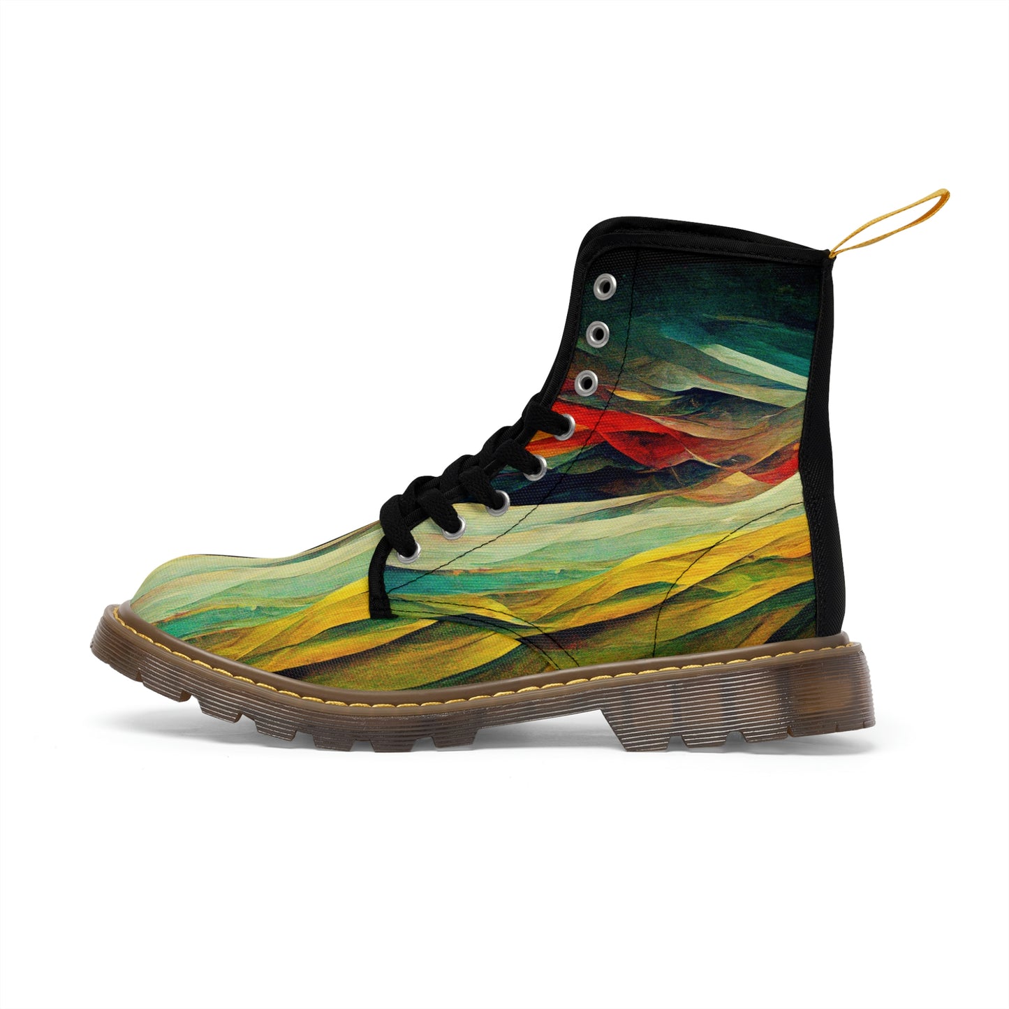 Wind Earth Fire Men's Canvas Boots